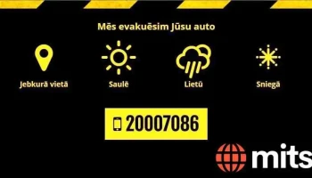 Autoevakuators Rīga | Auto evakuācija, tehniskā palīdzība uz ceļa - Rīga