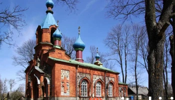 Baltinavas Kristus Apskaidrošanas pareizticīgo baznīca - Baltinava