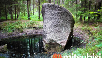 Basu vilkatu akmens - Vandzenes Pagasts