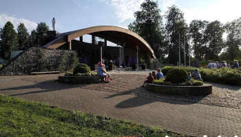 Jaunjelgavas Liepu parka estrāde - Jaunjelgava