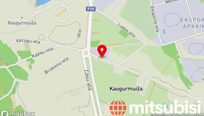 karte no a. r. d., autokapsēta Pārtikas veikals iekš Kauguri