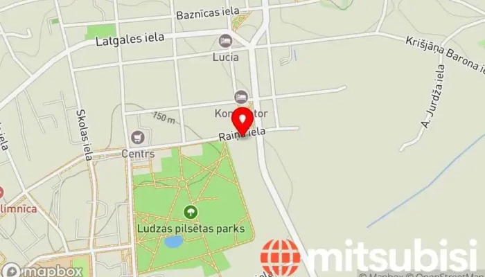 karte no AAA Apdrošināšanas aģentūra iekš Ludza