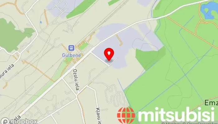 Ad Baltic -  Karte - Gulbene