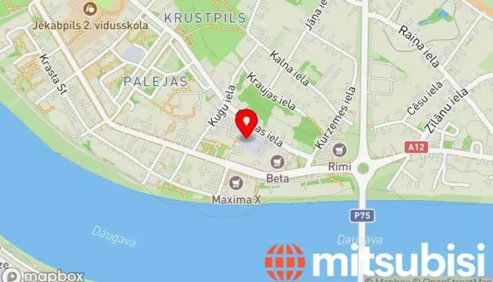Ad Baltic Filiale Karte - Jēkabpils