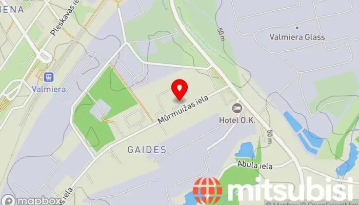 Ad Baltic Filiale Karte - Valmiera