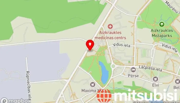karte no Aizkraukles Autoosta Autobusa pietura iekš Aizkraukle