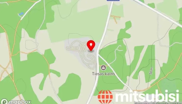 Alsungas Mototrase -  Karte - Ustupji