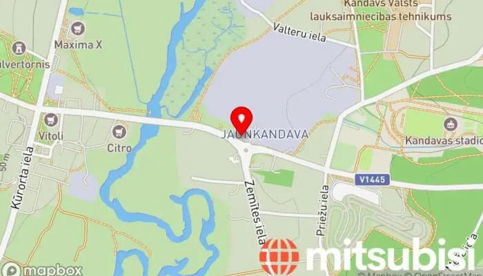 karte no Auto Lauva Automobiļu remontdarbnīca iekš Kandava