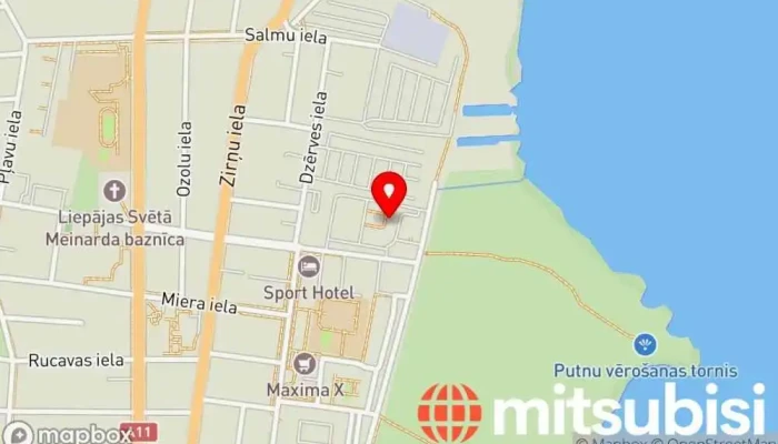 karte no Auto Liepāja Lietotu automašīnu tirgotājs iekš Liepāja