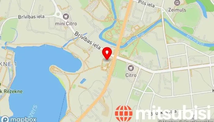 Auto Rezerves Dalas -  Karte - Rēzekne