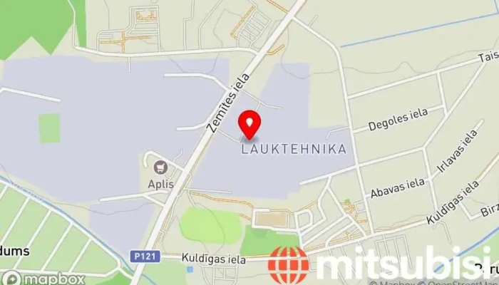karte no Auto-shop Automašīnu tirgotājs iekš Tukums