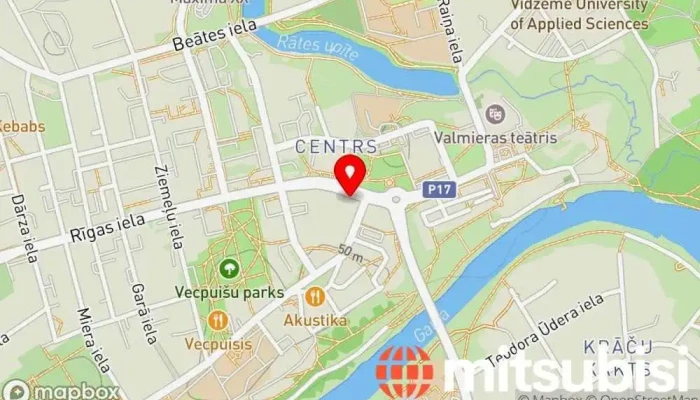 karte no Auto tirdzniecība Tīmekļa mitināšanas uzņēmums iekš Valmiera