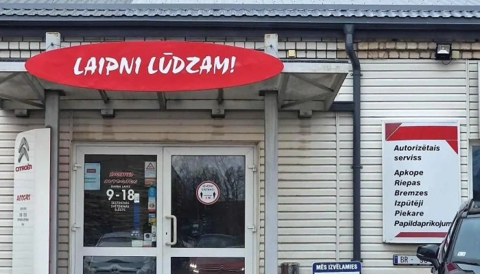 Autogars Sia Citroen Toyota Peugeot Opel Autorizetais Auto Serviss Cesis Arejais Izskats - Cēsis