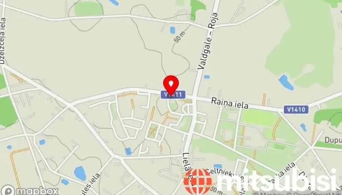 karte no Automašīnu un autobusu stāvvieta (bezmaksas) Automašīnu stāvvieta iekš Valdemārpils