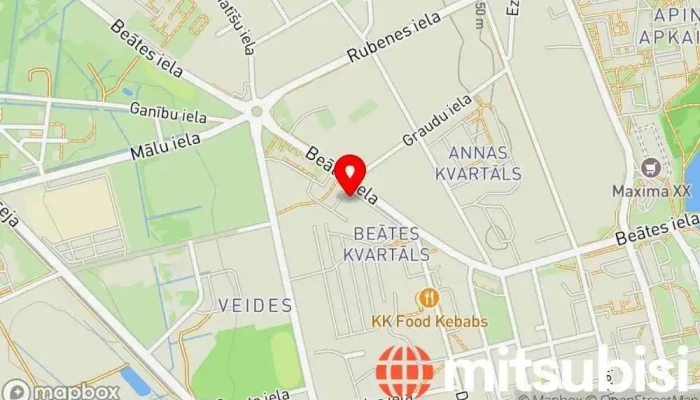 karte no Autonoma Valmiera Automašīnu noma iekš Valmiera