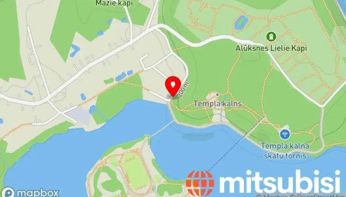 karte no Autostāvlaukums Automašīnu stāvvieta iekš Alūksne