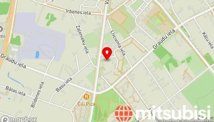 karte no BALTIK KARS BC, SIA Automašīnu remonts un apkope iekš Rīga