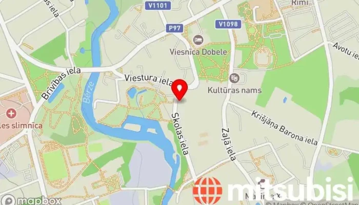 karte no Barons Velo Velosipēdu veikals iekš Dobele