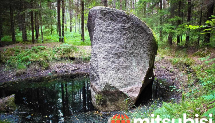 Basu vilkatu akmens - Vandzenes Pagasts