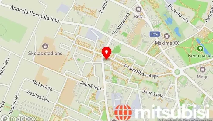 Bilesu Serviss Tirdzniecibas Vieta Karte - Jēkabpils