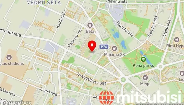 Bilesu Serviss Tirdzniecibas Vieta Karte - Jēkabpils