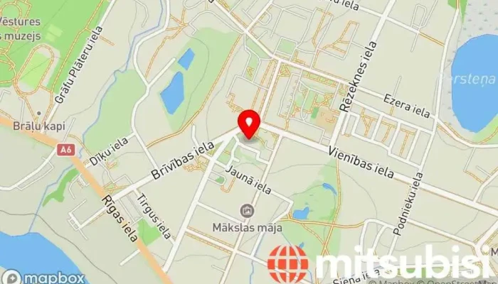 Bilesu Serviss Tirdzniecibas Vieta Karte - Krāslava