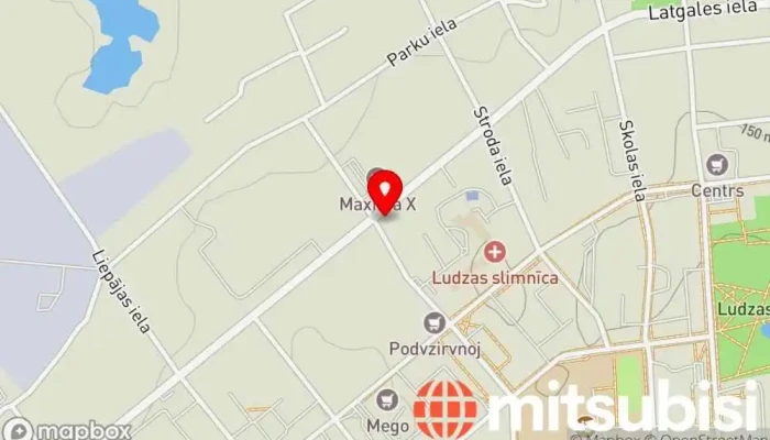 karte no BL Invest Mežizstrādes darbuzņēmējs, Mežsaimniecības pakalpojumi, Kokzāģētava, Kokaudzētava iekš Ludza