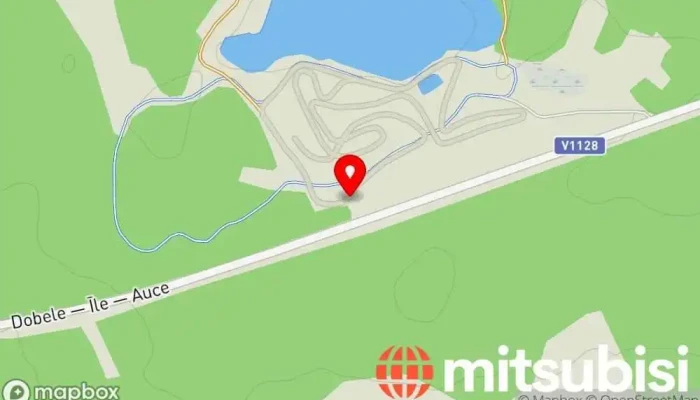 karte no Ceļa Ēzeļi, Moto trase Bezceļu sacīkšu trase iekš Dobele