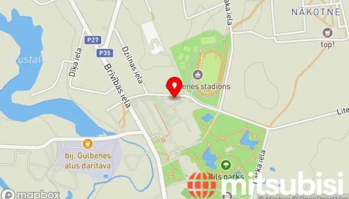 karte no Celu satiksmes drosibas direkcija, Gulbenes nodala Autotransporta departaments iekš Gulbene