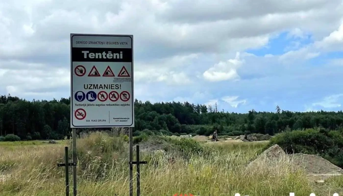 Derīgo izrakteņu ieguves vieta “Tentēni” - Dzelmes