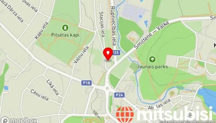 karte no DL Auto, SIA Automašīnu tirgotājs, Auto tirgus, Automašīnu izplatītājs iekš Smiltene