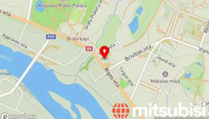 Drogas -  Karte - Krāslava