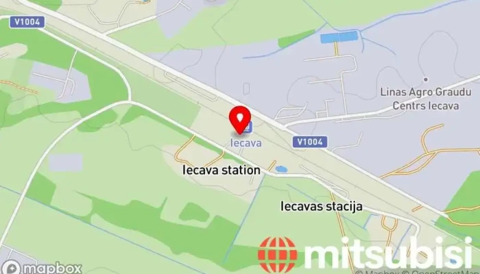 Dzelzcela Stacija Iecava Karte - Iecavas Pagasts, Bauskas Novads