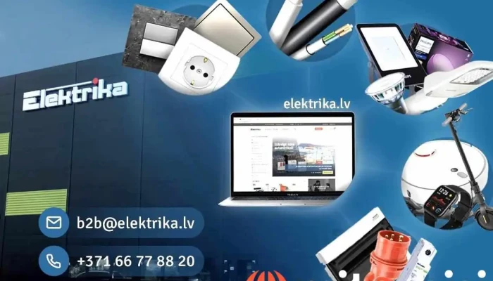 Elektrika Rīga - Elektromateriāli: vairumtirdzniecība, mazumtirdzniecība - Dzirnieku Iela 24