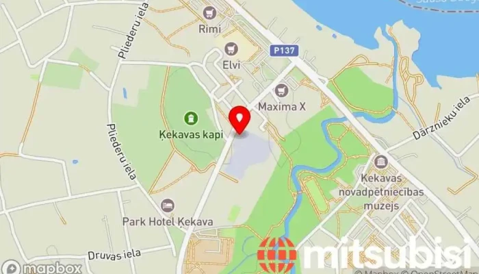 Elektrum Charging Station -  Karte - Ķekava