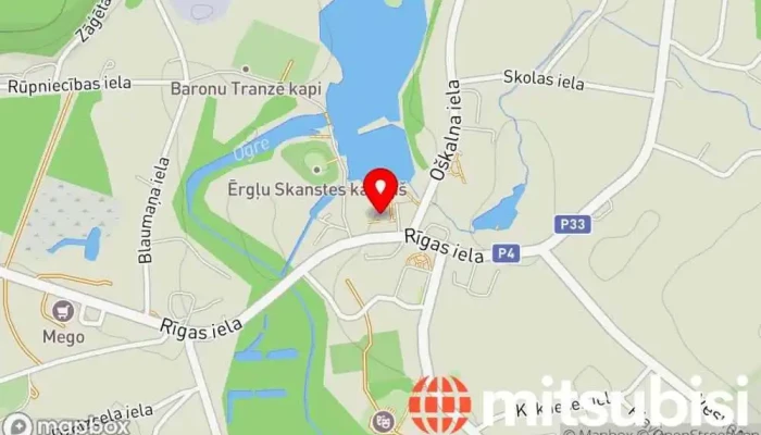 Erglu Novada Turisma Informacijas Punkts Karte - Ērgļi