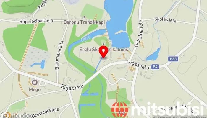 Erglu Udensdzirnavas Erglu Hes Karte - Ērgļi