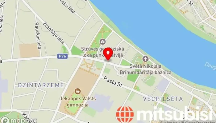Eriksons -  Karte - Jēkabpils