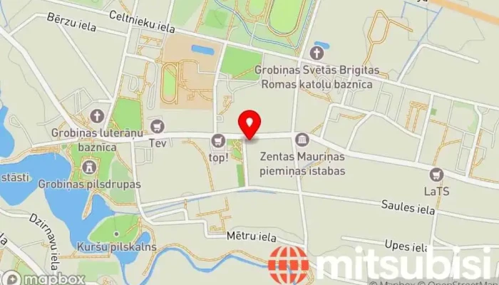 Grobinas Valsts Un Pasvaldibas Vienotais Klientu Apkalposanas Centrs Grobinas Vpvkac Karte - Grobiņa