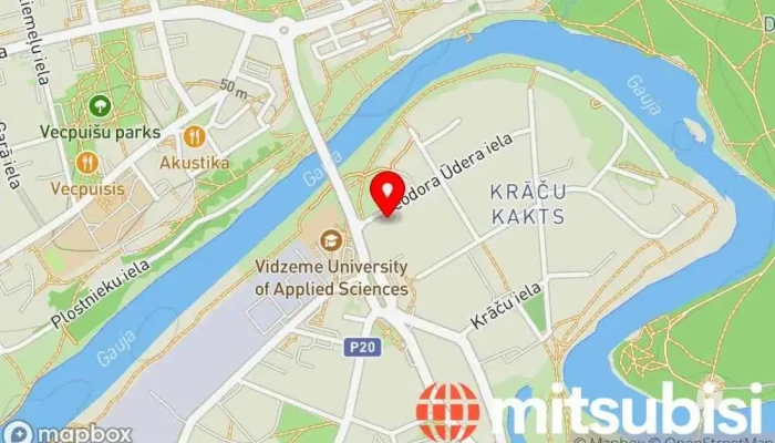 I Un M Serviss -  Karte - Valmiera