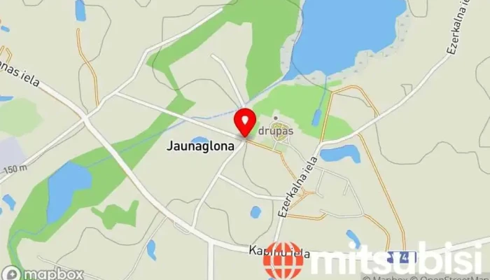 karte no Jaunaglona  iekš Jaunaglona