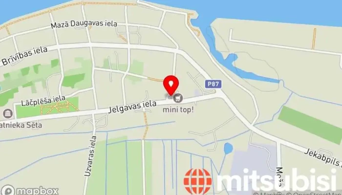 Jaunjelgava -  Karte - Jaunjelgava