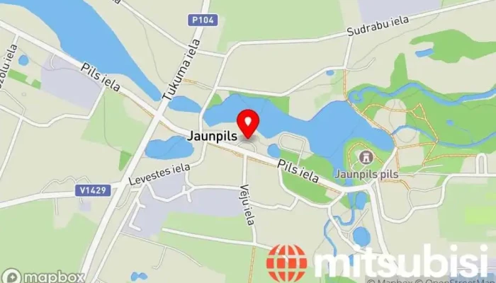 Jaunpils -  Karte - Jaunpils