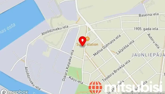 Jureckis Un Ko Autoveikals Karte - Liepāja