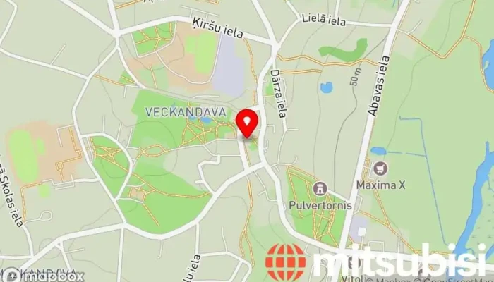 karte no Kandavas Tūrisma informācijas centrs Tūrisma informācijas centrs iekš Kandava