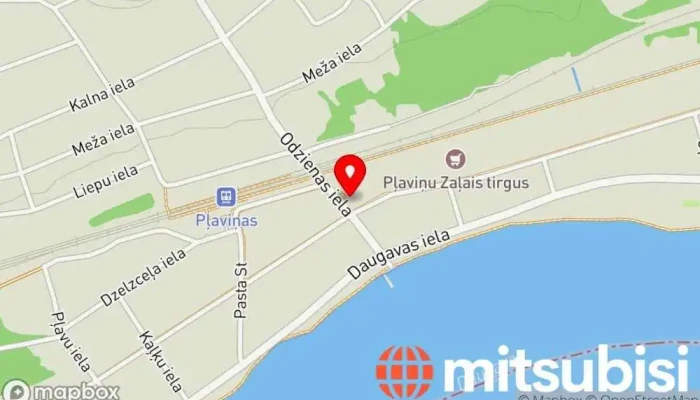 Lats Karte - Pļaviņas