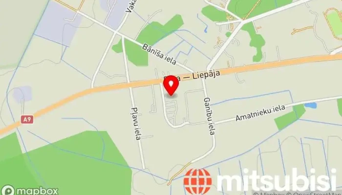 karte no Latvijas autoceļu uzturētājs , AS, Kuldīgas ceļu rajons, Skrundas iecirknis  iekš Skrunda