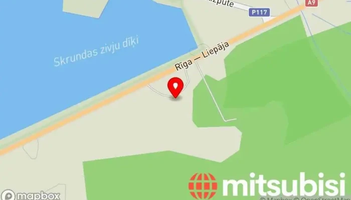 Latvijas Nafta 69 Karte - Skrunda
