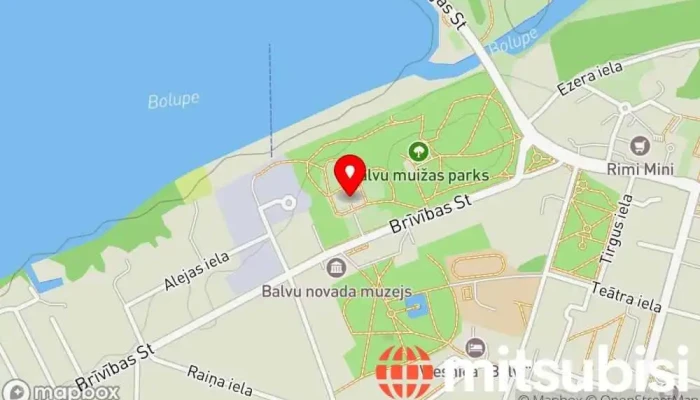 karte no Mācību centra 