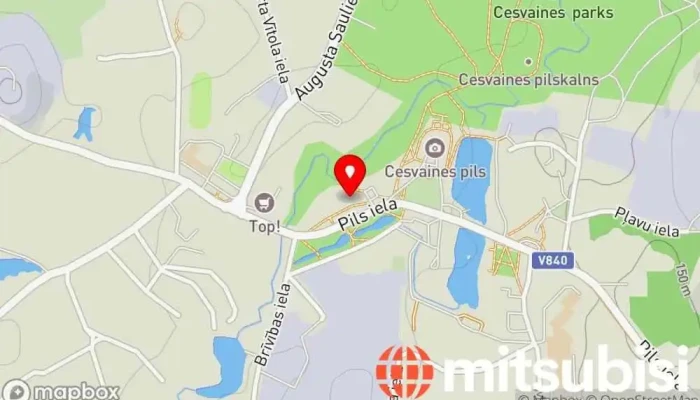 karte no Madonas novada Cesvaines apvienības pārvalde Reģionālā padome iekš Cesvaine